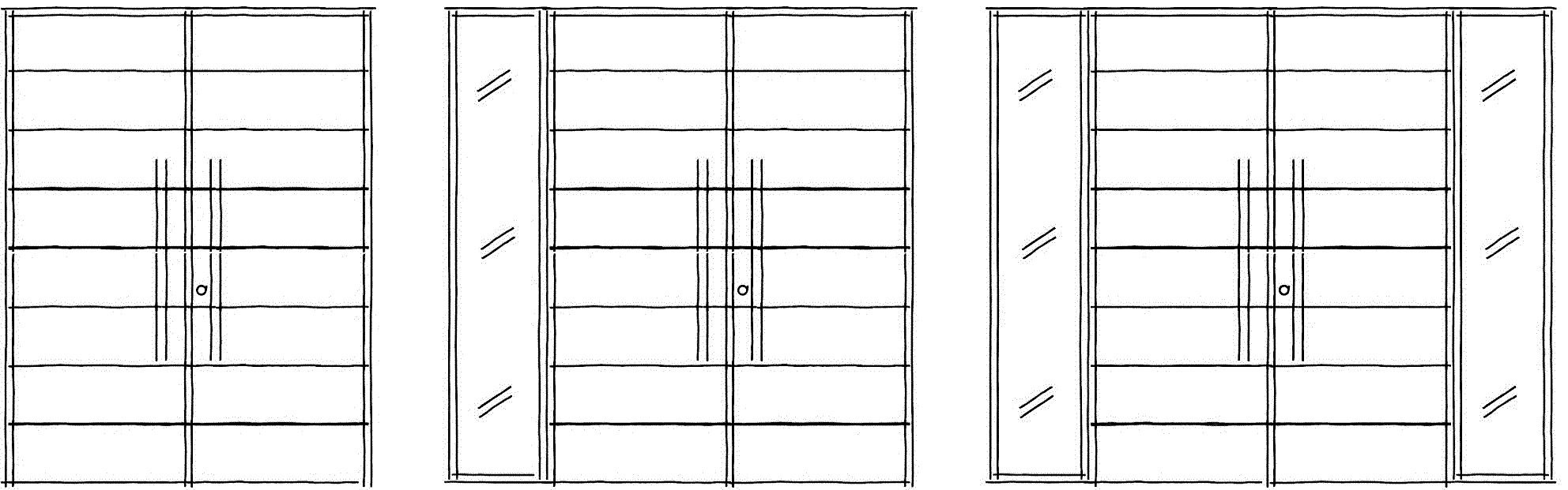 S001 modern door configurations